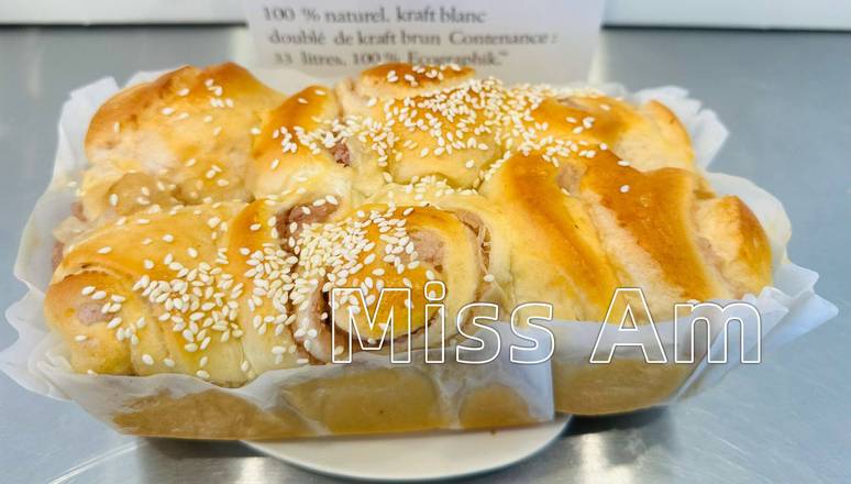 Mini Taro Bun (芋头桶包)